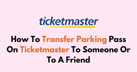 Most times ticket <strong>transfers</strong> don't open till like 72 hours before the event too so be prepared and patient for that. . How to transfer parking pass on ticketmaster reddit